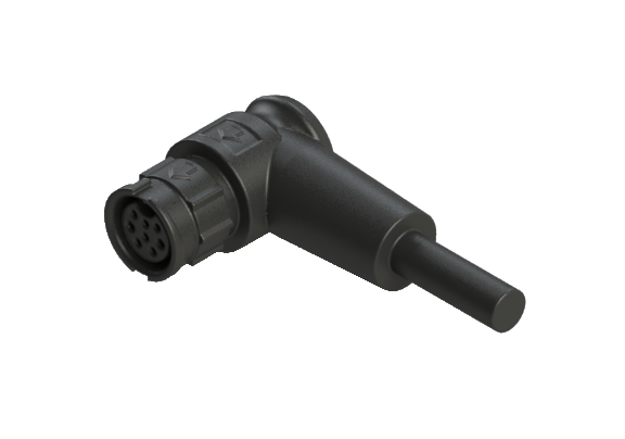 Wasserdicht IP66 bis 68 B-Größe (Standard) Hybrid 2+6 Buchsenkabel Steckverbinder CBDN-L326RN