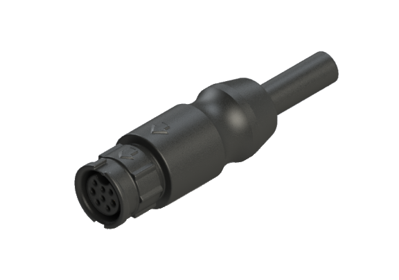 Wasserdicht IP66 bis 68 B-Größe (Standard) Hybrid 2+6 Buchsenkabel Steckverbinder CBDN-L326SN