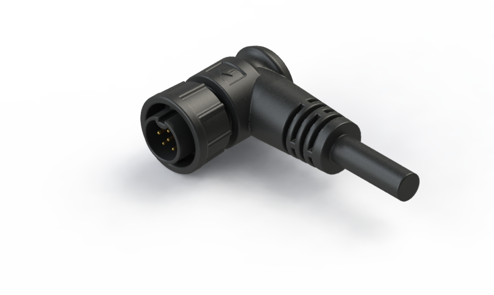 Étanchéité IP66 à 68 B-size(Standard) Hybrid 2+6 Male Cable Assembly Connector CBDN-L426RM