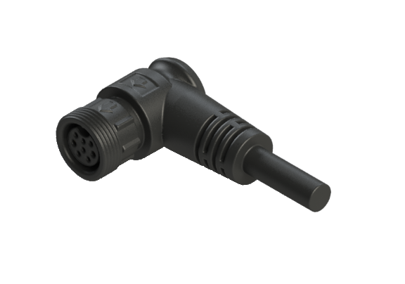 Étanchéité IP66 à 68 Taille B (standard) Hybride 2+6 Connecteur femelle pour assemblage de câbles CBDN-P326RM