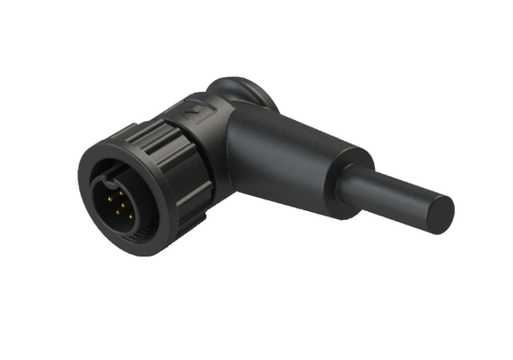 防水IP66～68 Bサイズ（標準）大2本、小6本オスピン 外部ケーブル加工 コネクタ CBDN-P426RN