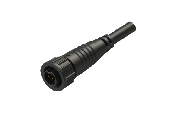 防水IP66～68 Bサイズ（標準）大2本、小6本オスピン 外部ケーブル加工 コネクタ CBDN-P426SM
