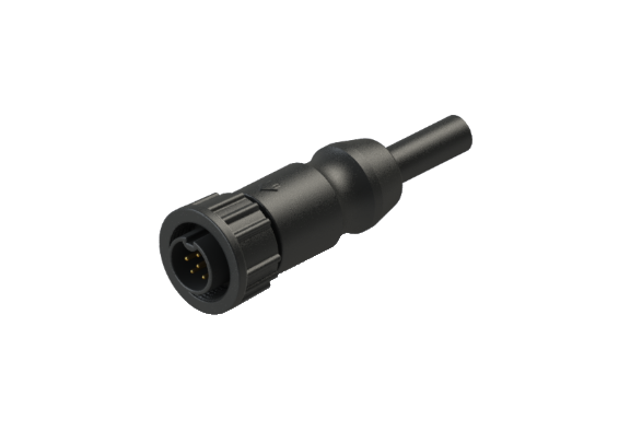 防水IP66～68 Bサイズ（標準）大2本、小6本オスピン 外部ケーブル加工 コネクタ CBDN-P426SN