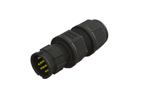 Wasserdichter IP67 B-Size(Standard) 12-poliger feldkonfektionierbarer Stecker CBN-L112SA