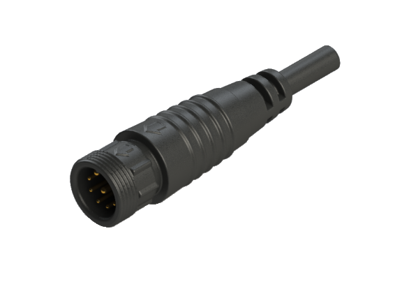 Étanchéité IP66 à 68 Taille B (standard) Hybride 3+6 Connecteur mâle pour assemblage de câbles CBPD-P136SM