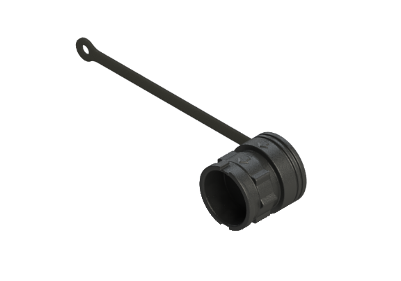 Waterproof IP66 to 68 D-size(Large) Caps Connector CDL-RCAP-FC