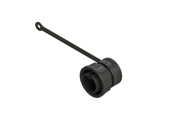 Waterproof IP66 to 68 D-size(Large) Caps Connector CDL-RCAP-MC