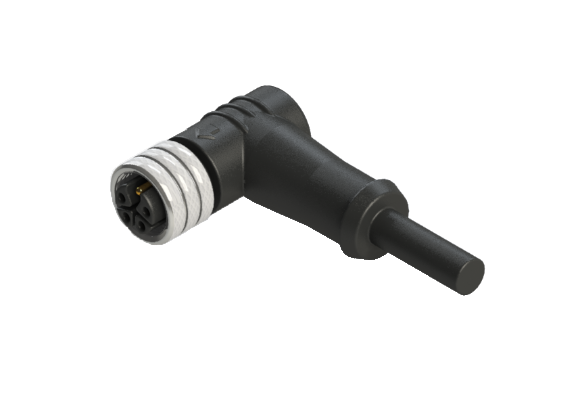 Etanche IP66 à 68 M12 K code 5 broches Connecteur femelle pour assemblage de câbles K12P-M605RN