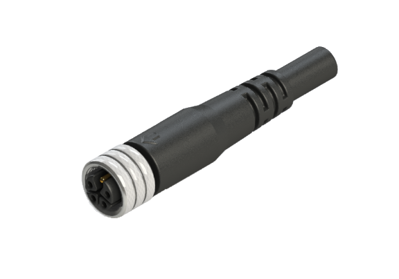 Etanche IP66 à 68 M12 K code 5 broches Connecteur femelle pour assemblage de câble K12P-M605SM