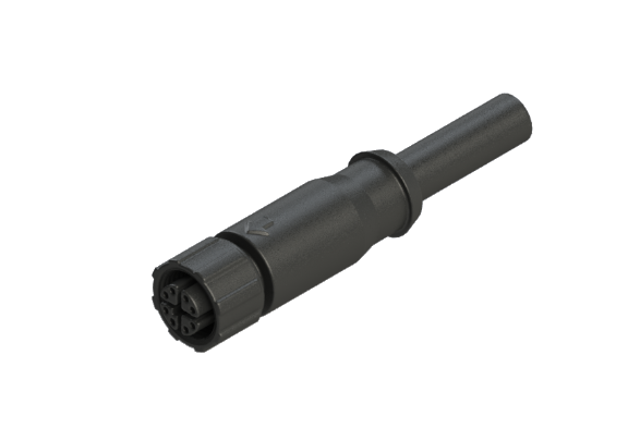Wasserdicht IP66 bis 68 M12 X Code 8 Pins Buchse Kabelkonfektionierung Stecker X12I-P208SN