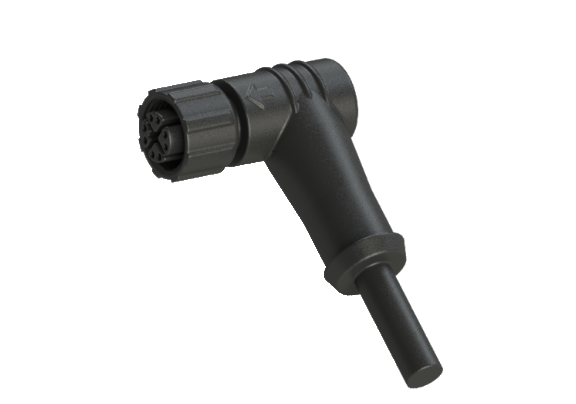 Wasserdicht IP66 bis 68 M12 X Code 8 Pins Buchse Kabelkonfektionierung Stecker X12I-P208RN