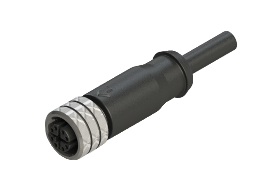 Wasserdicht IP66 bis 68 M12 X Code 8 Pins Buchse Kabelkonfektionierung Stecker X12I-S208SN