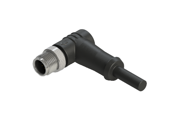 Waterproof IP66 to 68 M12 Y code 8 Pins Male Cable Assembly Connector Y12DI-S144RN