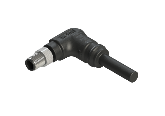 Waterproof IP66 to 68 M5 A code 4 Pins Male Cable Assembly Connector A05I-M104RN Waterproof IP66 to 68 M5 A code 4 Pins Male Cable Assembly Connector A05I-M104RN