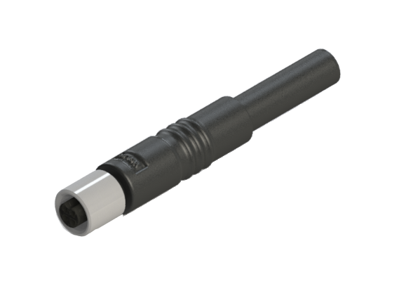 IP66 to 68 M5 A code 3 Pins 母針 外部線材加工 防水連接器 A05I-M203SN
