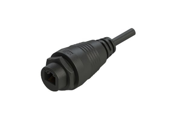 Impermeable IP66 a 68 Ethernet RJ45 Macho Cable Conjunto Conector RJ45C-P3CSM
