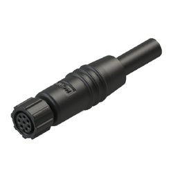 Cable M8 de 8 clavijas, clavija hembra.
